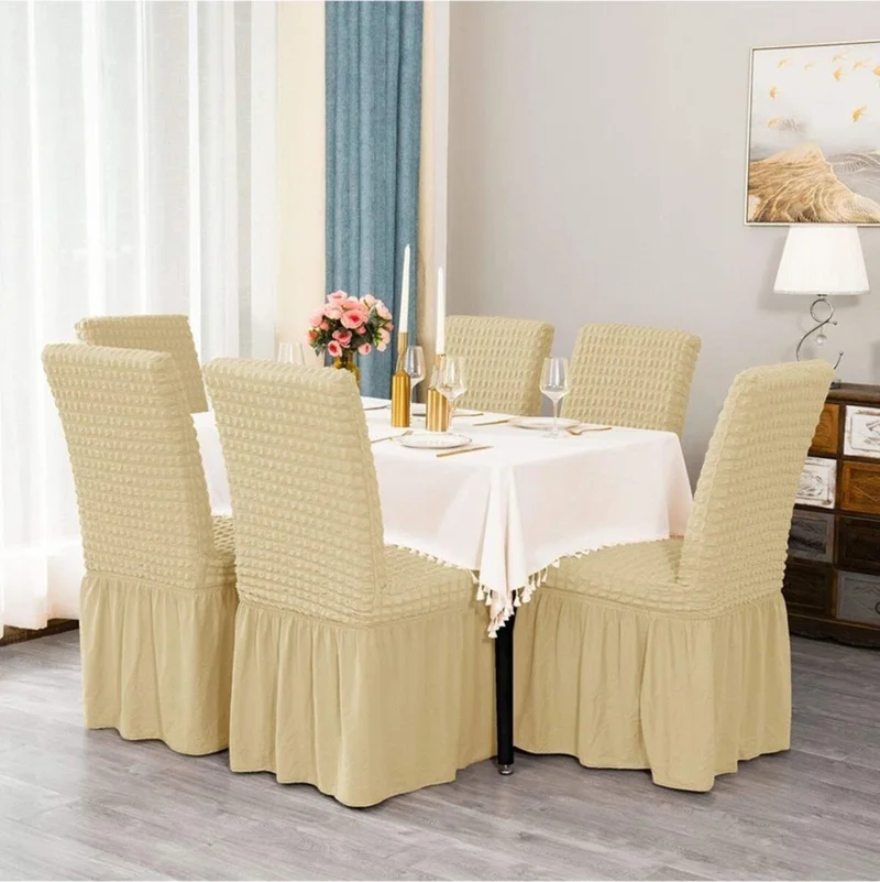 الجيار Bürümcük Chair Cover Chair Cover Skirted Elastic Standard