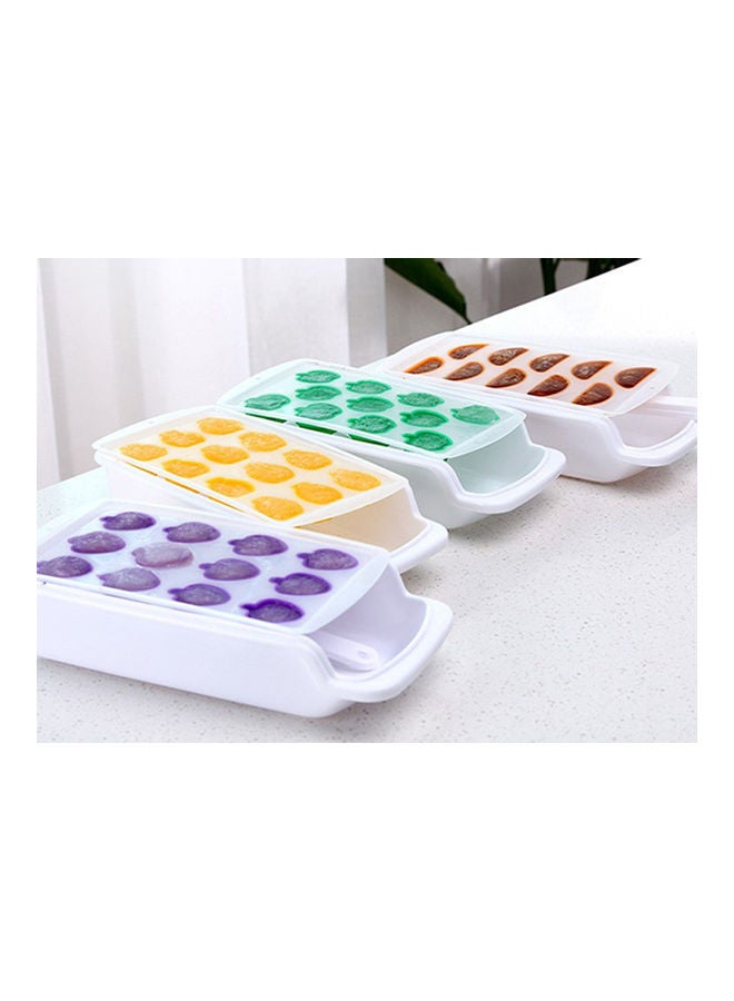 NIBEMINENT Ice Cube Tray Mold Maker Box Candy Cake Pudding Chocolate multicolor 26*26*26cm - Image 4