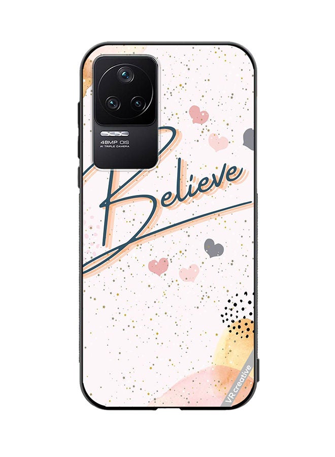 VR CREATIVE Protective Case Cover For Xiaomi Redmi K50 Pro Belive Design Multicolour - Image 1