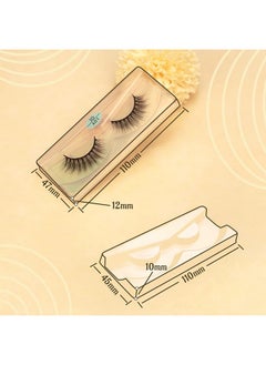FARRED Wholesale False Lashes 10 Pairs 10 Styles Medium Length Vegan Eyelashes Fluffy Volume Strip Lashes Bulk 10 Portable Boxes Fake Eyelashes Mixed Natural Look 3D Faux Mink Lashes(Mix 10Pairs)  - Image 4