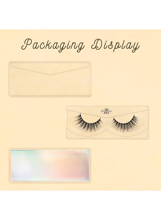 فاريد رموش صناعية بالجملة، 10 أزواج، 10 أنماط، رموش نباتية متوسطة الطول، رموش قطاعية كثيفة، 10 صناديق محمولة، رموش وهمية، مظهر طبيعي مختلط، رموش من المنك الصناعي ثلاثية الأبعاد (مزيج من 10 أزواج) - Image 5