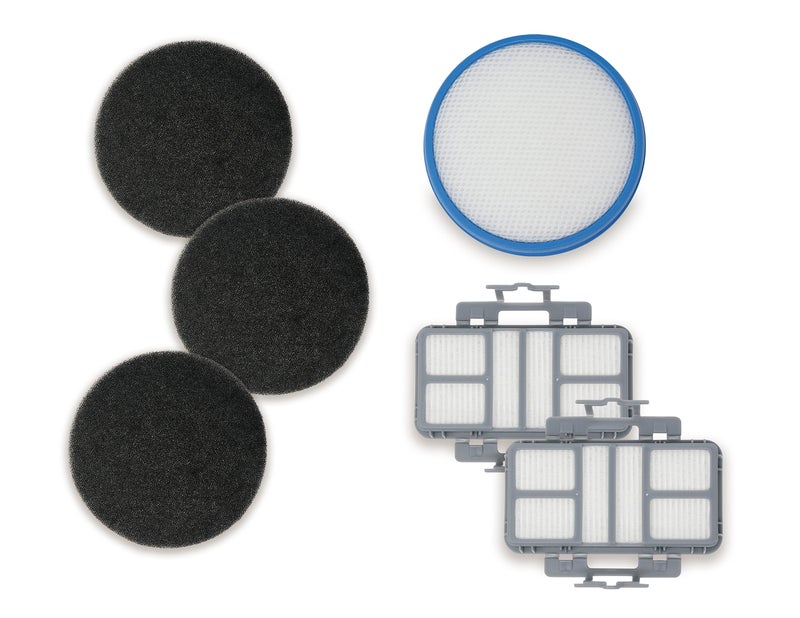 Fette Filter - Vacuum Filter Kit Compatible with Hoover React 440010868, 440011113, 440010860 Upright Vacuum. (2 HEPA Filters, 1 Pre Filter, 3 Carbon Filters) - Image 2