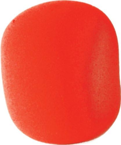 OnStage Foam Ball-Type Microphone Windscreen, Red - Image 5