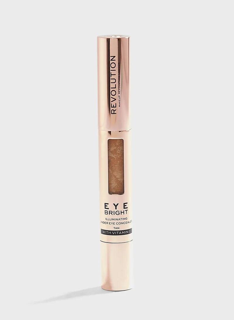 REVOLUTION Bright Eye Concealer Tan