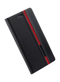 Xiaomi Pocophone F1 / Poco F1 Case, Leather Flip Wallet Cover, Stand, Card Slots, Red