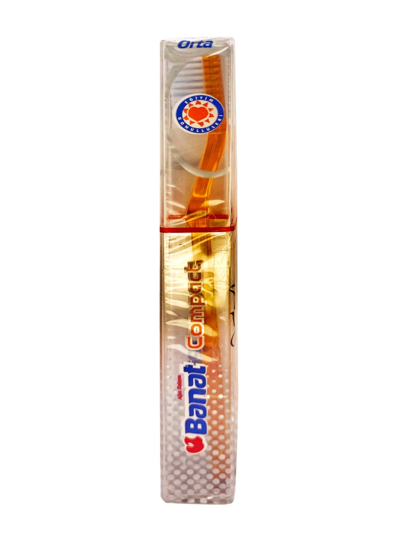 Banat Medium Compact Toothbrush - Image 2