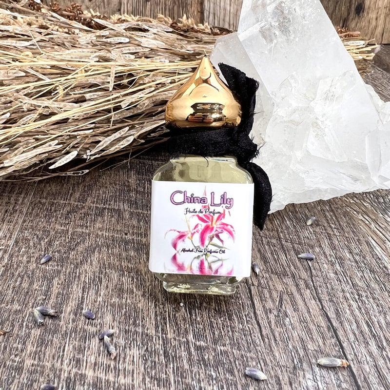 CHINA LILY* Original Perfume Oil* Long Lasting *Vegan *Phthalate Free *Alcohol Free * 10 ml. Gift Bottle * - Image 4