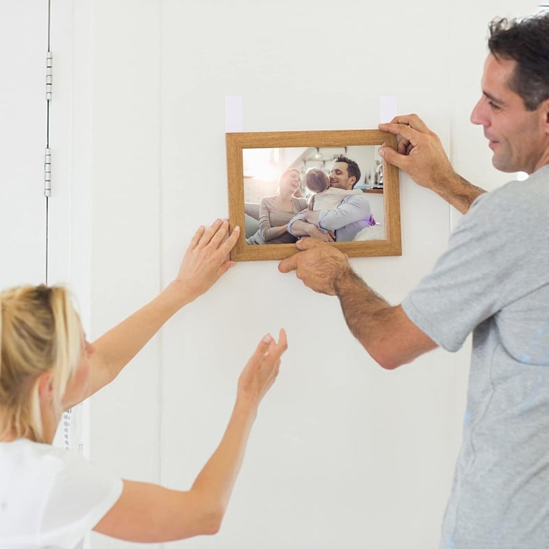 كلاراكو شريط لاصق مزدوج الجوانب من كلارك، شريط مطاطي، شريط لاصق خلفي، شريط سلكي، شريط لاصق، خطاف، وشريط تثبيت، خطاف ذاتي، شريط كومة، عملة بيضاء، شعر مستقيم، نايلون - Image 4