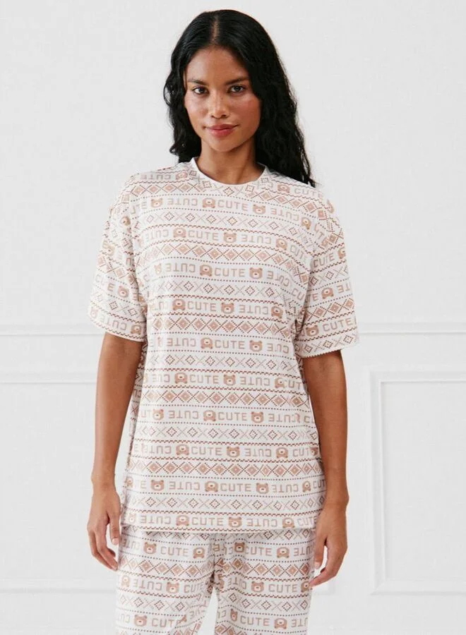 UNDIZ 3-piece pyjama set
