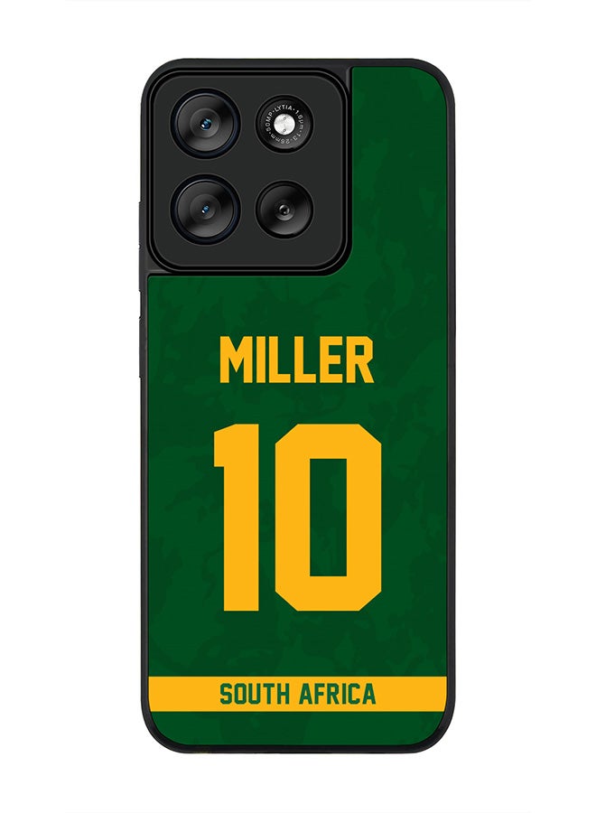Stylizedd For Motorola Moto G56 Case,Slim fit Camera Protection, Shockproof Thin Phone cover  - South Africa David Miller, Jersey No 10 - Image 1