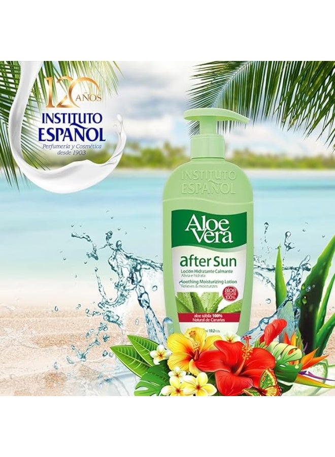 Instituto Espanol Instituto Español Aloe Vera After-Sun Soothing Lotion 300ml - Image 3