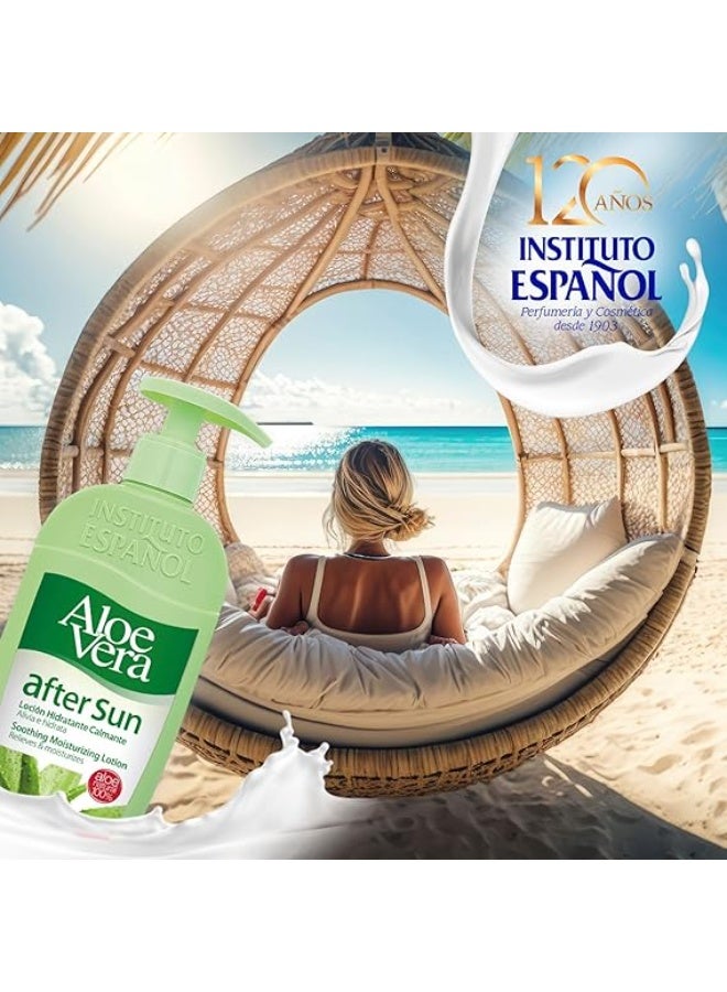 Instituto Espanol Instituto Español Aloe Vera After-Sun Soothing Lotion 300ml - Image 4