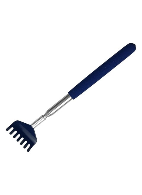 Telescopic back scraper with solid handle
