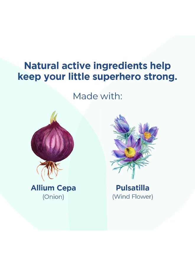 Hyland's دواء البرد للأطفال من عمر 2+، حبوب هايلاندز الطبيعية للأطفال للبرد والسعال، حزمة القيمة النهارية والليلية، شراب العنب، دواء السعال للأطفال، 4 أونصة سائلة لكل منها، 2 عدد (عبوة من 1) - Image 4