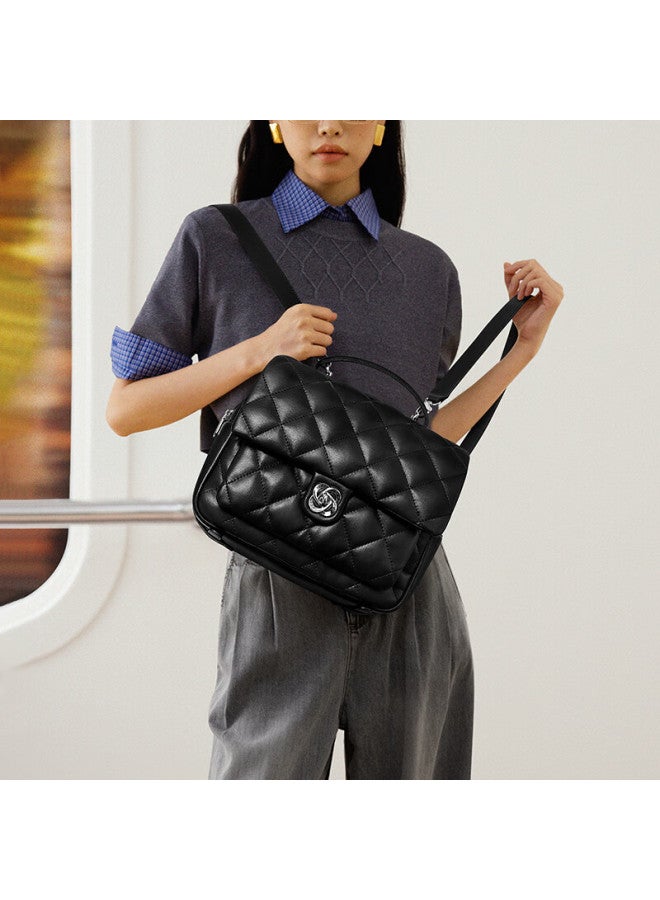 Just Star women's Backpack New Student Bag Large Capacity Commuting Travel Backpack - Image 4