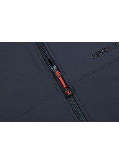 TOREAD Men's Softshell Jacket - TIEF SHELL-X3 Windproof, NTST02 Stretch Fabric, Outdoor Performance Wear Blue rock black  - Image 5
