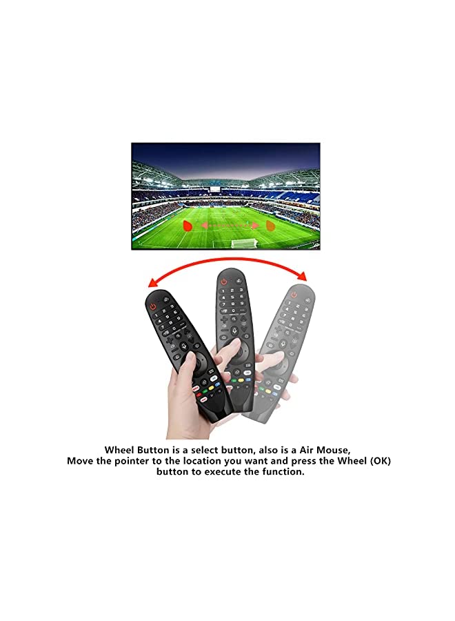 PROMASS Voice Magic Remote AKB75855501 for LG AN-MR20GA AN-MR19BA Smart TV Magic Remote Replacement, with Pointer Function - Image 5