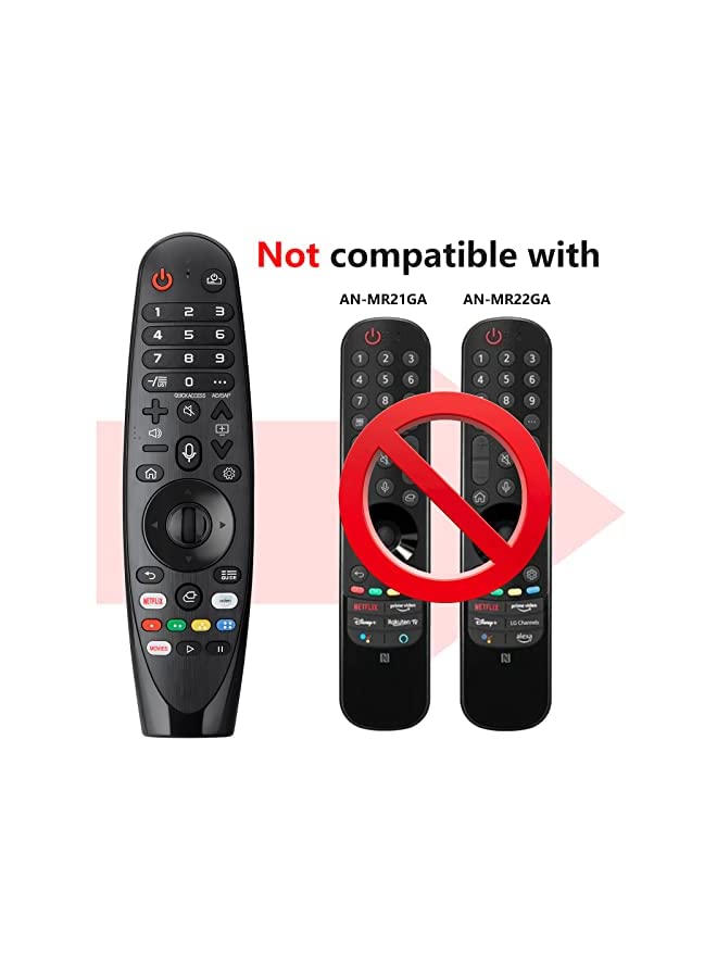 PROMASS Voice Magic Remote AKB75855501 for LG AN-MR20GA AN-MR19BA Smart TV Magic Remote Replacement, with Pointer Function - Image 4