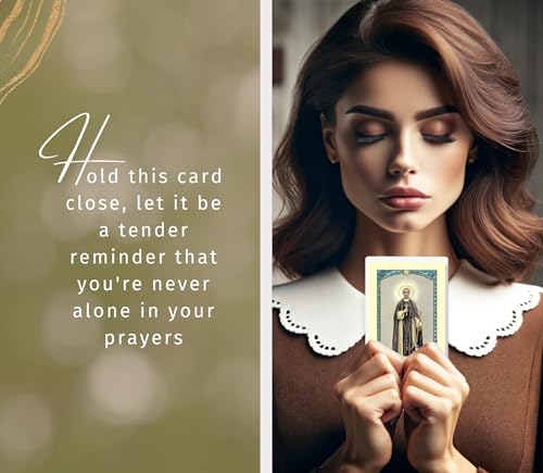 Trendzeen St Martin Prayer Card - San Martin De Porres Oracion, The Lord's Prayer - Made In Italy, Laminated English and Spanish Saint Martin De Porres Holy Card - 3 Items - Image 5