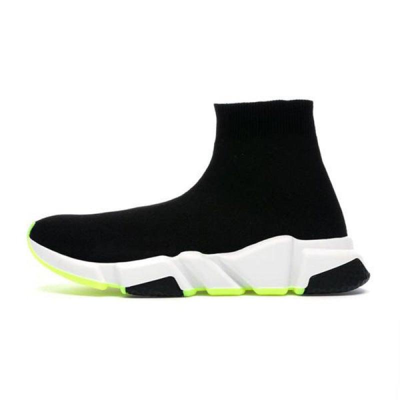 One Pedal Sneaker Air Cushion Shoes For Men And Women Paris High-Top Socks Knitted Boots Torre Shoes - Image 4