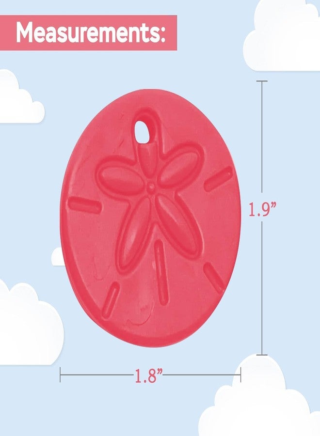 TalkTools قلادة مضغ حسية من توك تولز - مجوهرات مضغ للتسنين والعض للأطفال والبالغين الذين يعانون من ADHD والتوحد - قلادة مضغ لتخفيف القلق - قلادة مضغ آمنة ومتينة (وردي، دولار الرمل) - Image 2