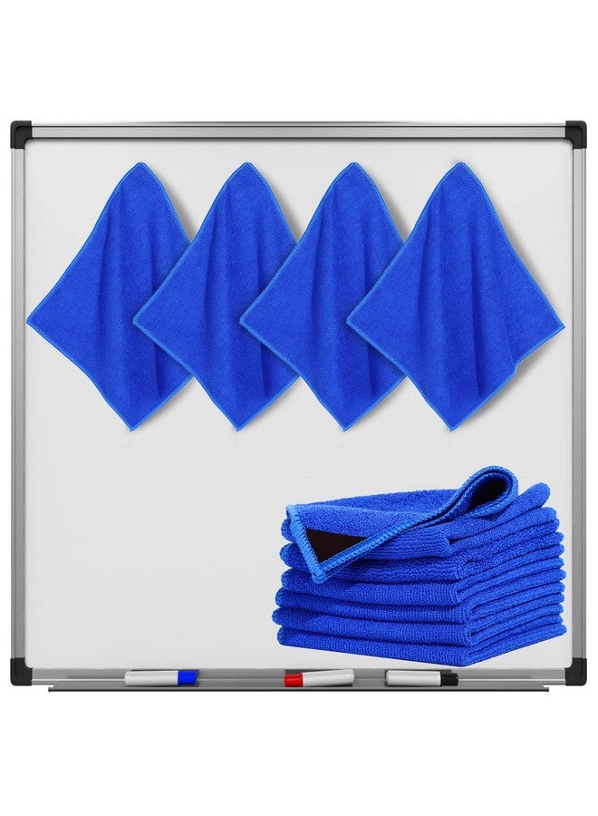 Zopeal 8 Packs Magnetic Cleaning Cloth Microfiber Dry Erase Eraser Magnetic Whiteboard Eraser Washable Dry Erasers For Whiteboard Dry Erase Cloth For Home And Office, 10'' X 9.25''(Blue) - Image 1