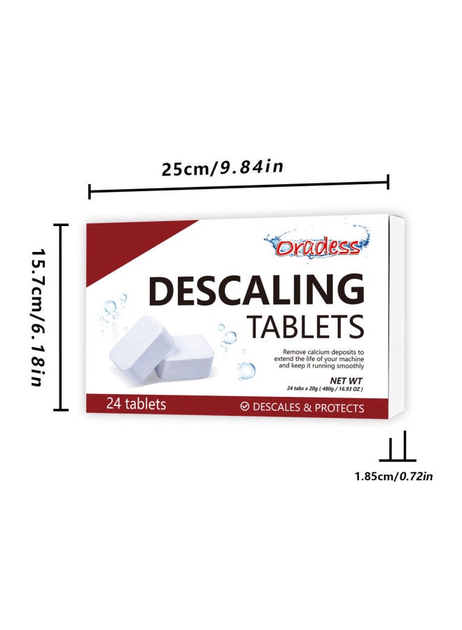اوراديس أوروبا والولايات المتحدة منظف تلقائي عالمي لآلة القهوة، مزيل عسر الشاي، منظف زجاجات فوار، 50 حبة - Image 1