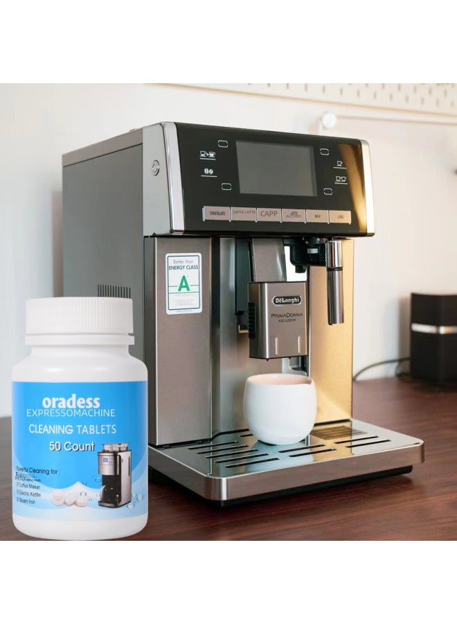 اوراديس أوروبا والولايات المتحدة منظف تلقائي عالمي لآلة القهوة، مزيل عسر الشاي، منظف زجاجات فوار، 50 حبة - Image 4