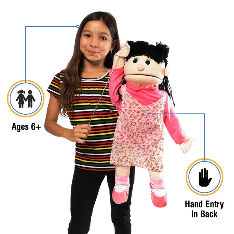 Silly Puppets DSPU-SP2571 Susie Full Body Puppet (60cm) - Image 2