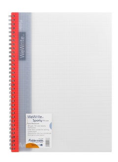 Foldermate 3-Piece WeWrite Sporty A4 Spiral Ruled Notebook with Rule 
