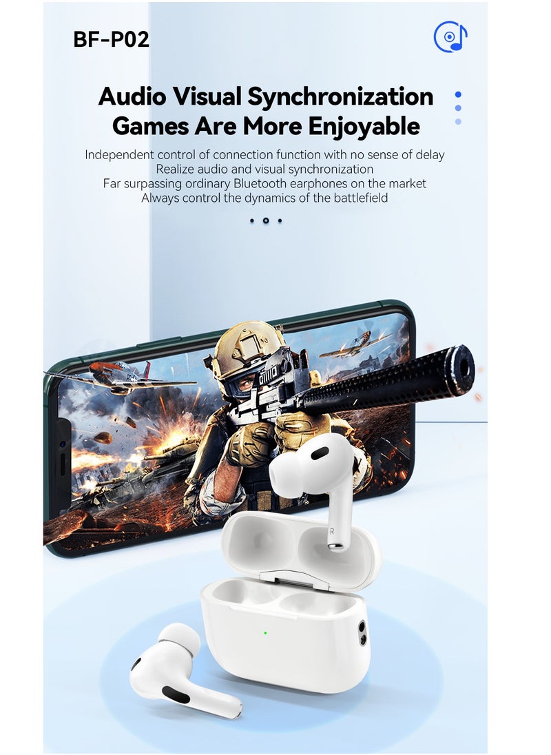 BlueFire - ANC Hi-Fi Audio Sound Quality Earphone Air Pod with Active Noice Cancellation, Bluetooth 5.3, High Fidelity Sound, Wireless Charging - Image 1