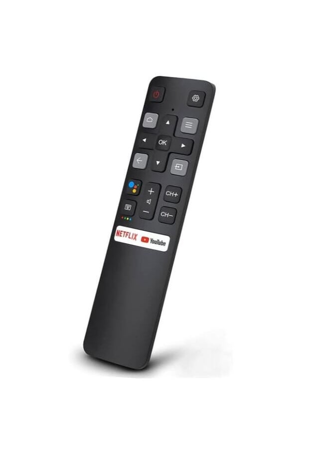 BURAQ Voice Remote Control For Tcl Android Tv New Upgraded Replacement Rc802V For Tcl Tvs 40S330 32S330 40S334 32S334 70S430 32A325 32A323 65Q637 55S430 43S430 55Q637 43S434 75S434 32P30S  - Image 1