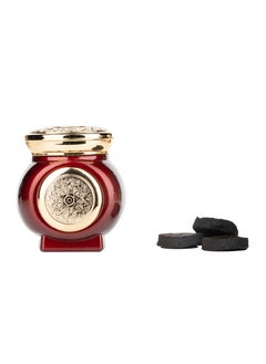 Moin Afzal Bakhoor 100g - Leather Oud, Amber, Smokey, Fruity & Spicy Notes for a Long Lasting Warm Fragrance - Ideal for Home, Office & Special Occasions  - Image 1