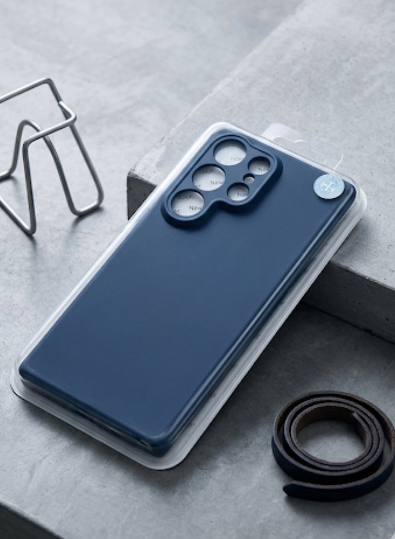 Galaxy S26 Ultra Liquid Silicone Case Silky Smooth Slim Full Body Protective Cover Shockproof Mobile Phone Matte Shell Back Accessories Blue - Image 2
