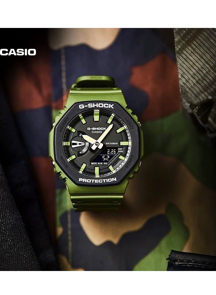 G-Shock Watch Fashion Digital Octagonal Watch with Resin Strap Comes in an Original Gift Box