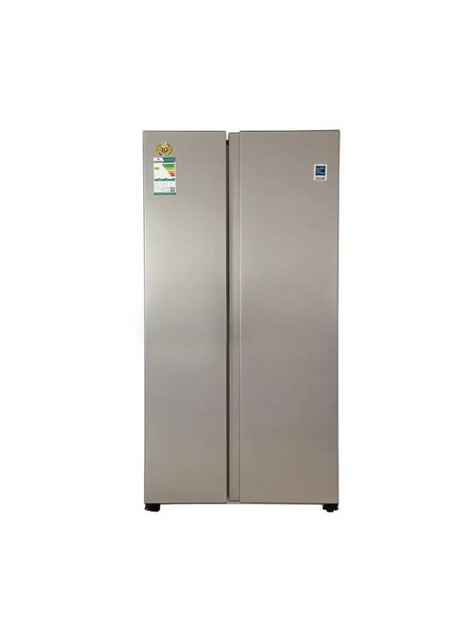GENERAL SUPREME, Side by Side Refrigerator, (17.9 cu ft, 509 L), Inverter , Super Freeze Function, No Frost, Stainless Steel, GS896SSI - Image 1