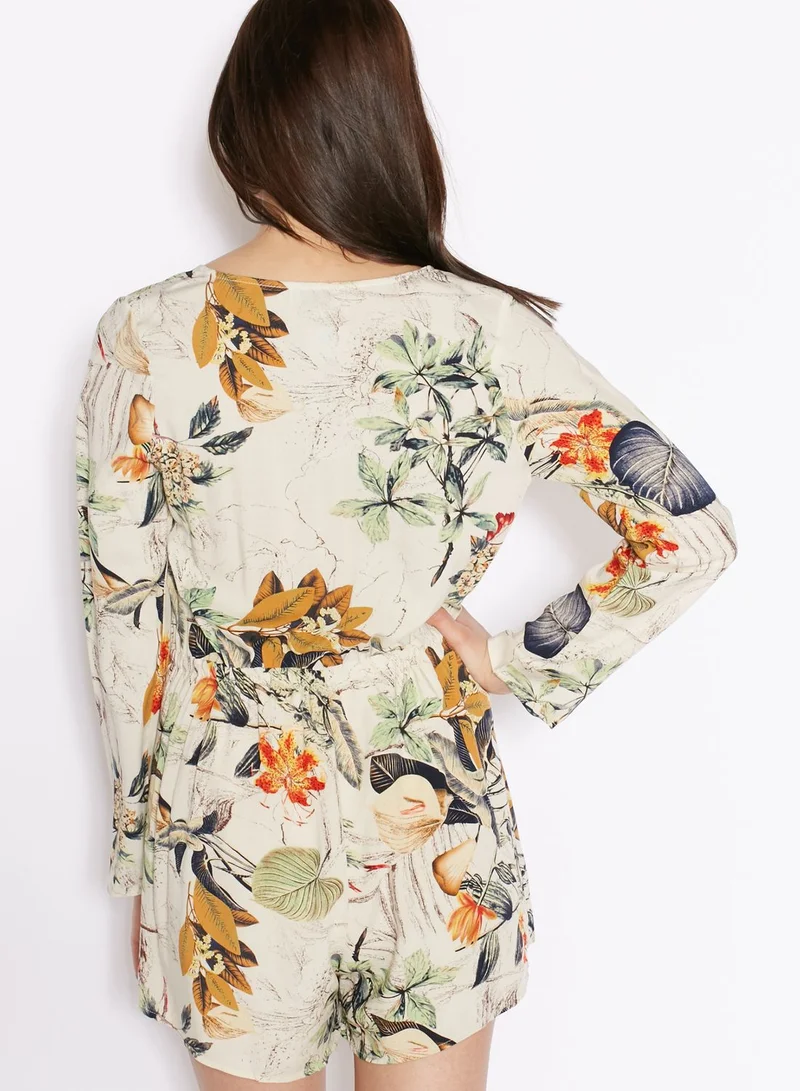 Ginger Printed Playsuit