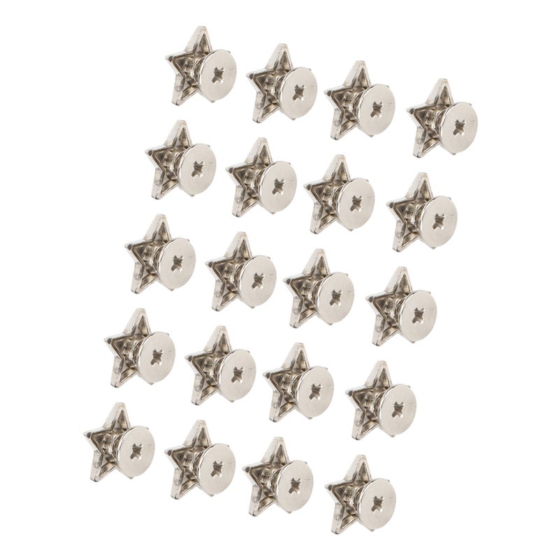Star Shape Rivet: 3 Styles, Plated Shiny Surface, Rust & Corrosion Resistant - Pressure & Wear Resistant, Decorative Rivet for DIY Clothes Decoration, Punk Style Fashion - Image 5