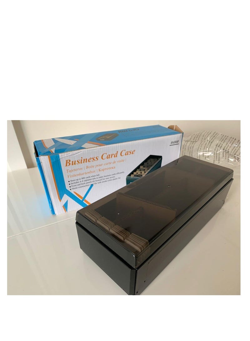 KWTrio KW-Trio Imported Business Card Organiser with Alphabetical Sorting for Office Upto 800 Cards Capacity - Image 1