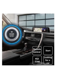 MR.SMART 12V KIA Car Passive Keyless Entry System PKE Engine Starter Push Button Vehicles Start/Stop Kit Safe Lock with 2 Smart Key  - Image 5