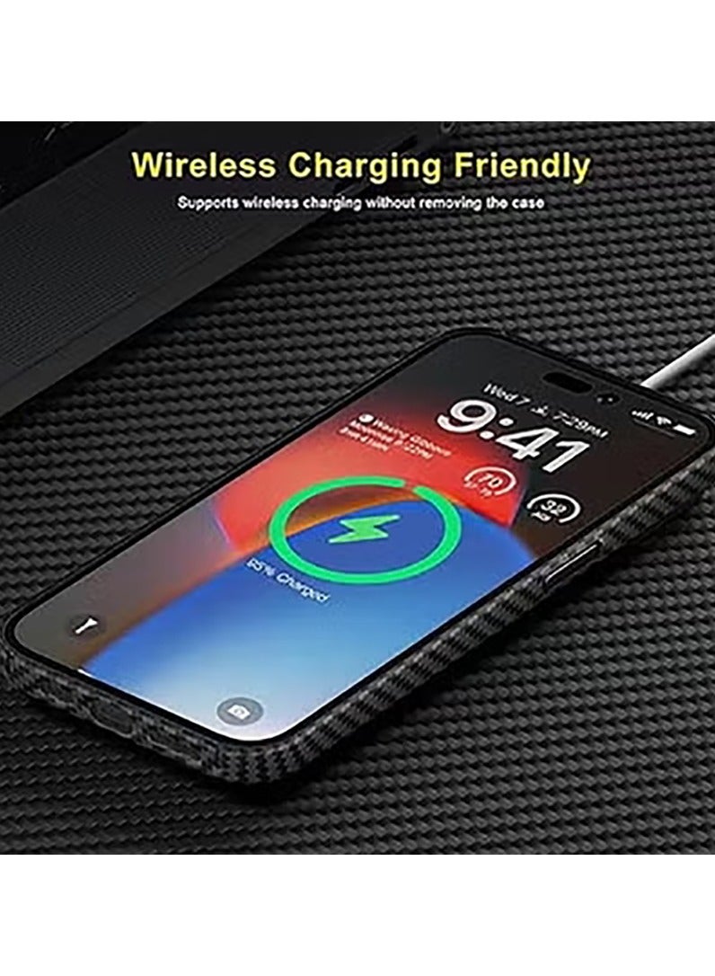 Arabest Slim Fit Carbon Fiber Pattern Case for iPhone 17 Air - 0.5mm Thin - Image 3