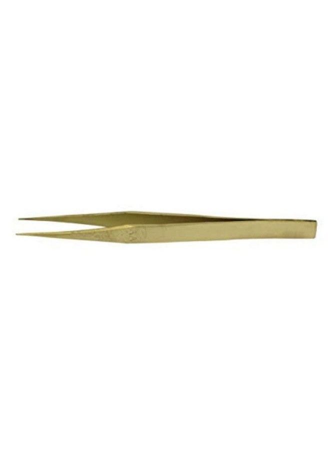 DIY Crafts Anti Magnetic Brass Tweezers Watchmakers Repair Tool (Pack Of 1 Pc Brass Tweezer)  - Image 3