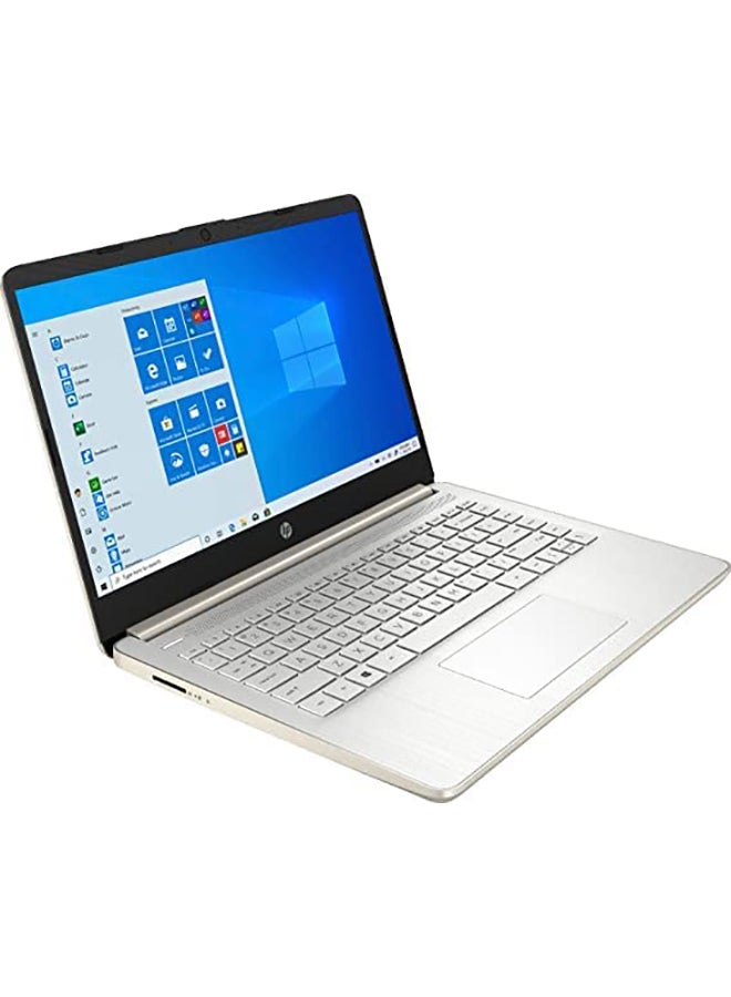 HP لابتوب 14s حديث إصدار 2022 بشاشة مقاس 14 بوصة ومعالج كور i5-1235U بتردد 3.3 جيجاهرتز/ ذاكرة رام سعة 8 جيجابايت/محرك أقراص SSD سعة 512 جيجابايت/ بطاقة رسومات إنتل أيريس XE/نظام ويندوز 11/ إصدار عالمي اللغة الإنجليزية ذهبي - Image 5