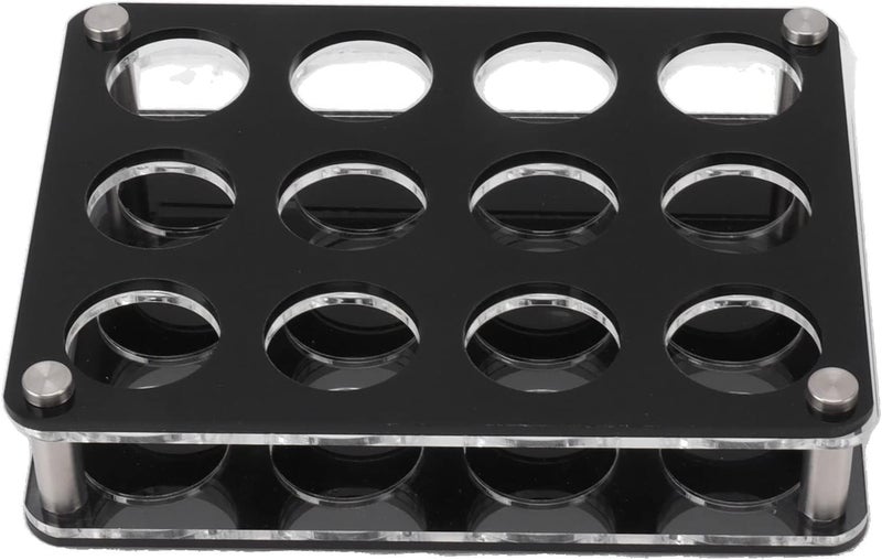 Acrylic Wine Bottle Display Rack 3x4 12 Head Combination Cup Holder For Home Bar - Image 1