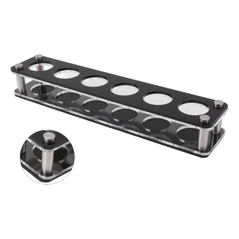 Acrylic Wine Bottle Display Rack 3x4 12 Head Combination Cup Holder For Home Bar - Image 3