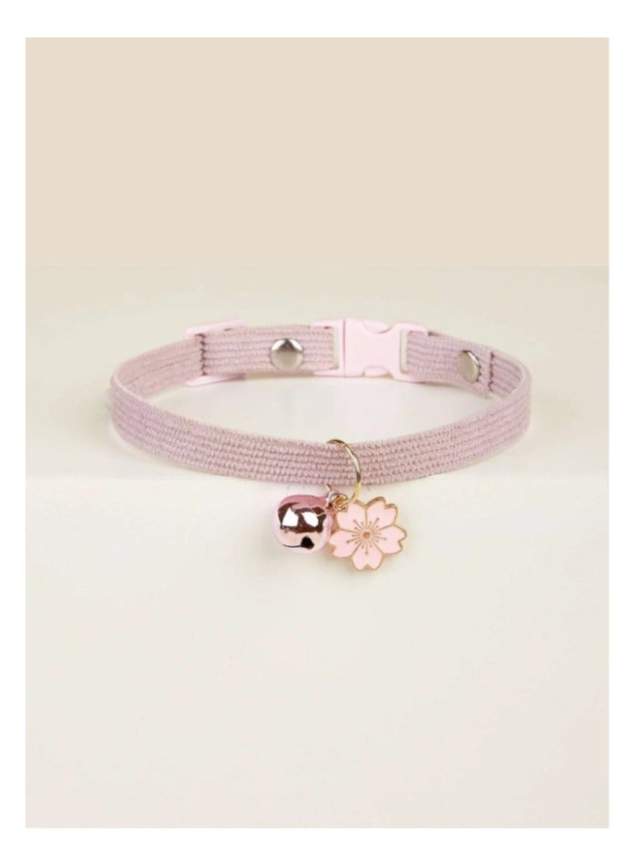 Cute cat collar with bell. Adjustable size. Anti-choking, suitable for cats and other small pets - Image 2