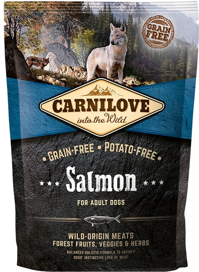 CARNILOVE - Salmon for Adult Dogs 1.5kg - Image 1