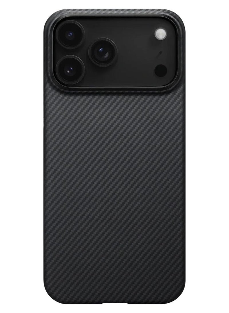 بيتاكا حافظة فائق النحافة لـ آيفون 17 برو، لمس سميث بيتياب السلس، تصميم خفيف الوزن، تركيب سهل، غطاء خلفي - أسود/رمادي - Image 1