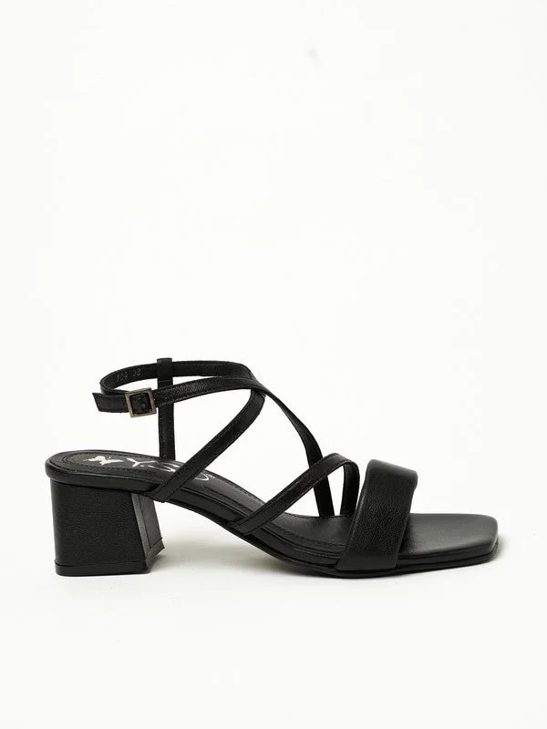 ييزو صنادل نسائية بكعب متوسط - كعب مريح وأنيق للسيدات والفتيات