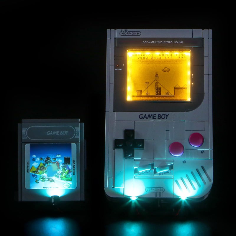 LocoLee Light kit Compatible with Lego 72046 Game Boy  No Model Only Light LED Lighting Accessories Compatible with Lego 72046 - Image 3